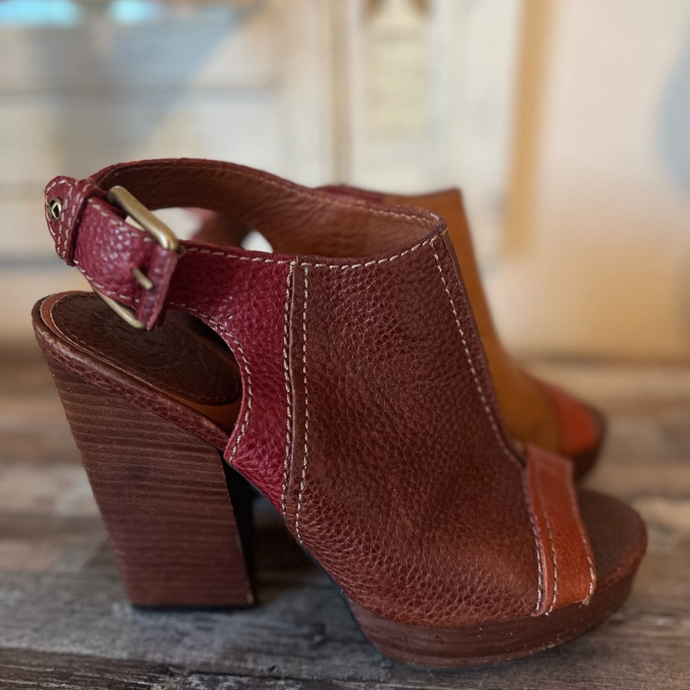 Cute Lucky Brand Leather Heels